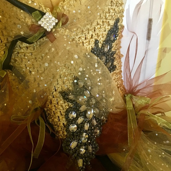 WOODLAND FAIRY couture tutu dress/costume - Picture 5 of 8